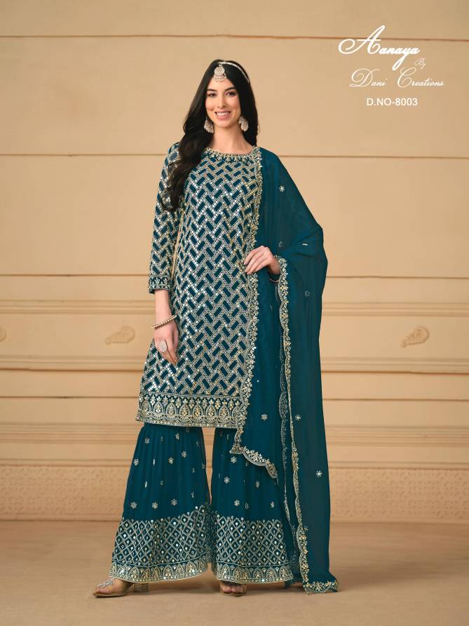 Aanaya Vol 180 By Dani Designer Wedding Wear Sharara Suit Wholesale Online